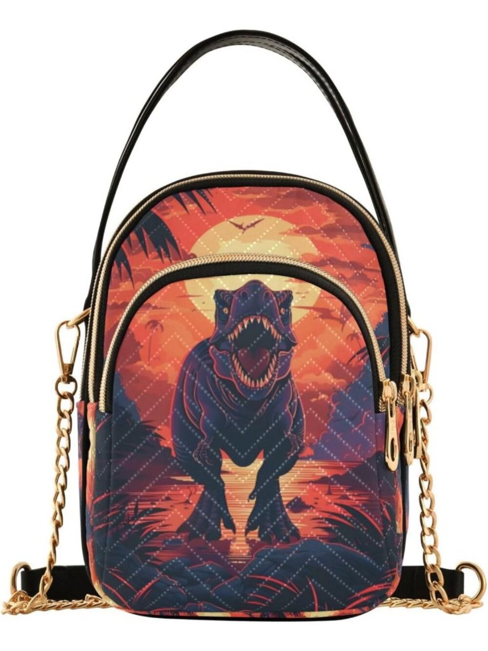 Stylish Pink Black Leopard Crossbody Bag for Women | Casual Leather Shoulder